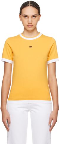 Wales Bonner T-shirt Horizon jaune