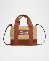 Girl's Logo Fabric Shoulder Bag