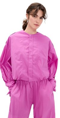 The Latest Diana Poplin Blouse Fuxia S