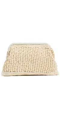 BTB Los Angeles Perola Clutch White One Size