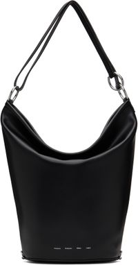 Proenza Schouler Black Proenza Schouler White Label Leather Spring Bucket Bag