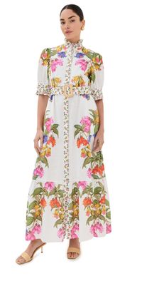 Borgo de Nor Marni Dress Magnifica/White/Placement 10