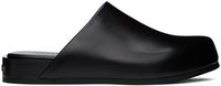 Ferragamo Black Plaque Loafers