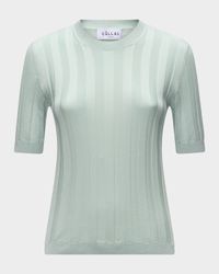 Deeda Crewneck Wide Rib Sweater