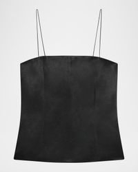 Minimalist Satin Slip Top