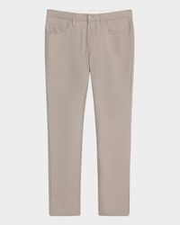 Men's Textured Wool 5-Pocket Pants
