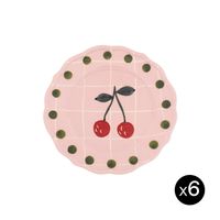 Bitossi Home - Assiette à dessert céramique - Taille Unique - Rose