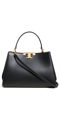 Tory Burch Eleanor Satchel Black One Size