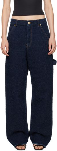 DARKPARK Indigo Lisa Loose Fit Carpenter Jeans