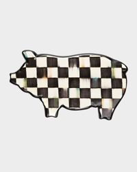 10" Courtly Check Pig Trivet