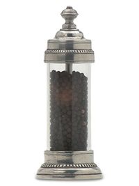 Toscana Glass & Pewter Pepper Mill