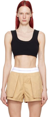 alexanderwang.t Black Embossed Camisole