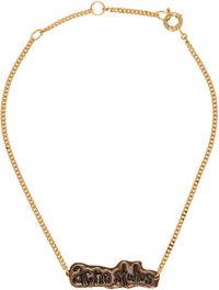 Acne Studios Gold Label Necklace