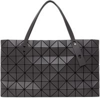 BAO BAO ISSEY MIYAKE Gray Large Rock Matte Tote