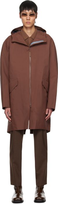 Veilance Brown Monitor Coat