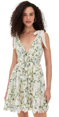 En Saison Charleston Mini Dress Natural Indigo L