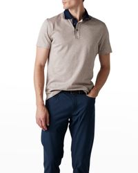 Men's Stanley Point Jacquard Polo Shirt