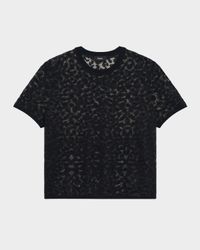 Short-Sleeve Lace Tee