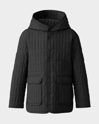 Kid's Spencer Light Down Vertically Quilted Jacket, Size 8-14