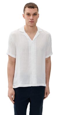 Orlebar Brown Maitan II Linen Shirt White M