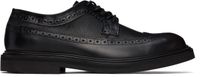 VINNY’s Black Vinnee Two-Tone Brogue Derbys