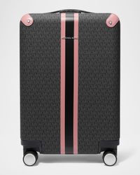 Small Hardcase Striped Monogram Trolley