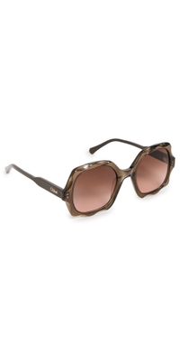 Chloé CH0226S Sunglasses Brown/Copper One Size