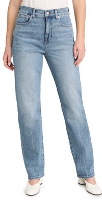 Madewell The '90s Straight Jeans in Rondell Wash: Crease Edition Rondell 32