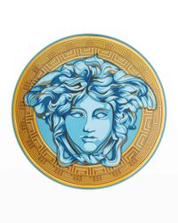 Medusa Amplified Blue Coin Service Plate