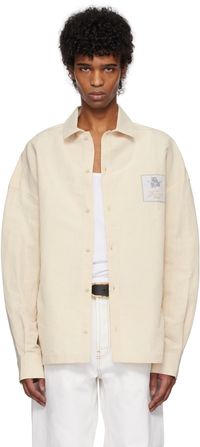 JACQUEMUS Chemise Atelier beige