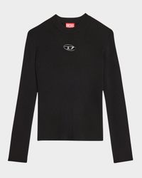 Men's Oval D Ribbed Sweater