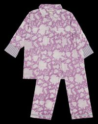 Lucas Du Tertre - Pyjama imprimé en coton - 15 ans - edition limitee - Taille 8A - Violet