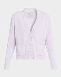 Cashmere Drop-Shoulder Cardigan