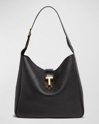 Monarch Medium Hobo Bag in Leather