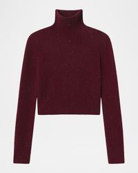 The Cashmere Fleck Turtleneck