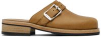 OUR LEGACY Tan Camion Mules