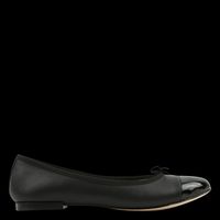 Repetto - Ballerines bi-matière à bout contrasté - Taille 42 - Noir