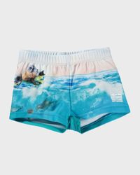 Boy's Nansen Sea Lion Swim Trunks, Size 3M-3T
