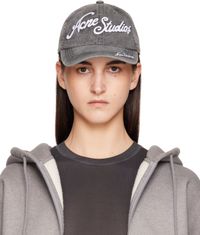 Acne Studios Black Logo Cap