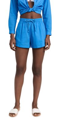 Playa Lucila Cotton Shorts Blue S
