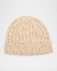 Cashmere Chunky Knit Beanie
