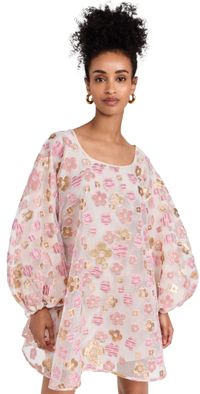 Arianne Elmy Organza Good Luck Dress Pink Organza M