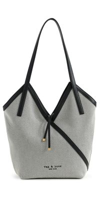 rag & bone Alix Tote Natural/Black One Size