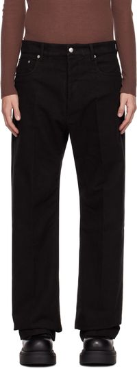 Rick Owens Black Porterville Geth Jeans