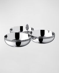 Malmaison Triple Bowl Server