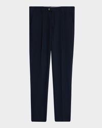 Men's Cotton Classic-Fit Pleated Pants