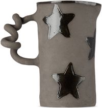 Harlie Brown Studio SSENSE Exclusive Black Stars Wiggle Jug