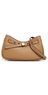 Tory Burch Romy Zip Top Crossbody Bag Tiramisu One Size