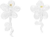 LEVENS JEWELS Transparent XL Narciso Earrings