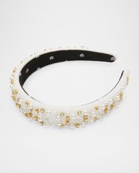 Charlotte Faux Pearl Sprinkle Headband